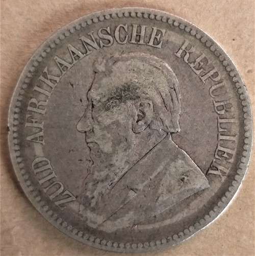 1896 ZAR 2.5 SHILLING