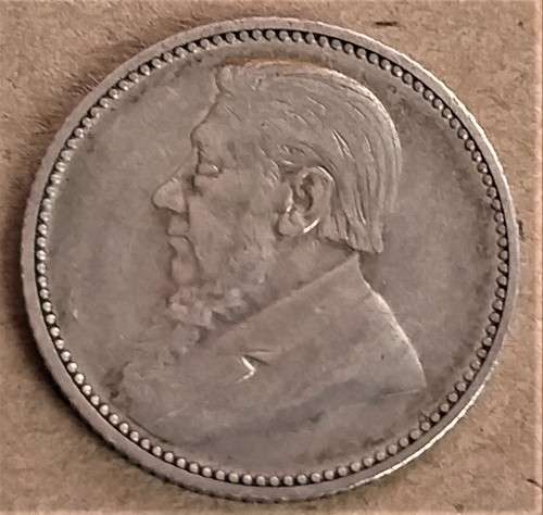 1897 ZAR SIX PENCE