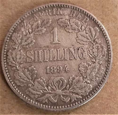 1894 ZAR 1 SHILLING