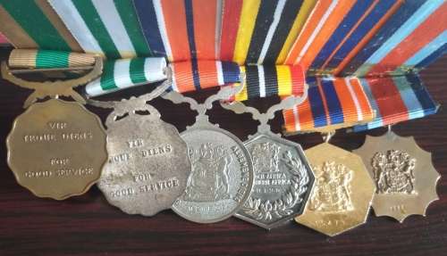 SET OF 6 MEDALS