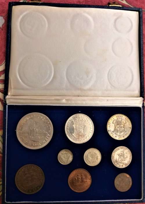 1952 Union of South Africa Coin Set