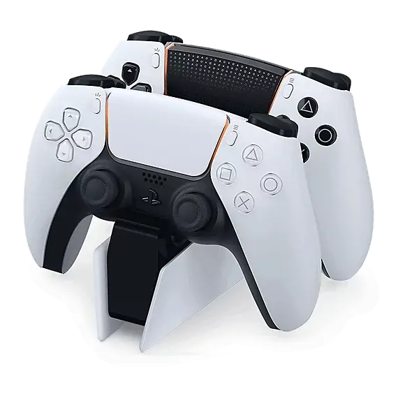 Playstation 5 Dualsense Controller Charging Station - Glacier White (Brand New - 12 Month Warranty)