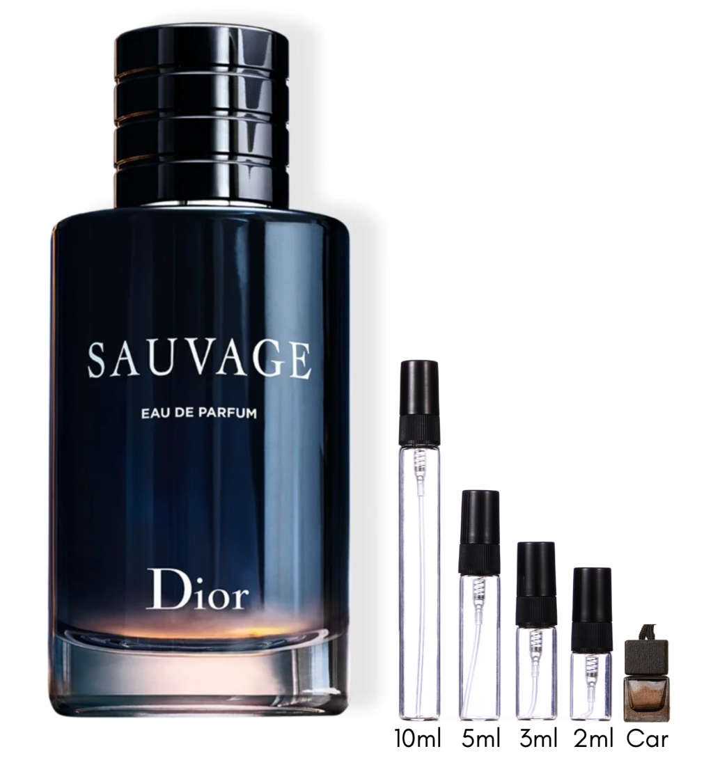 Fragrances for Him - Dior Sauvage EDP (2ml to 100ml