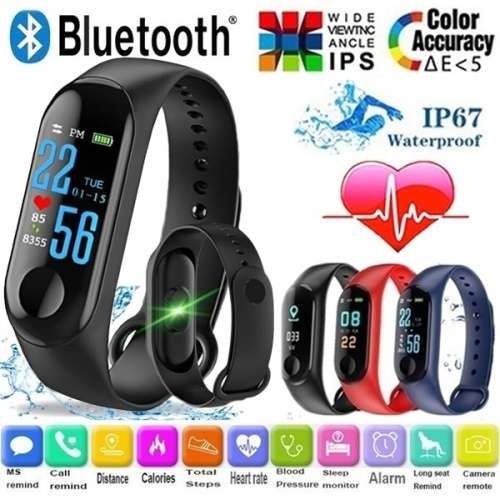 Color Screen Smart Watch Waterproof Sport Bracelet