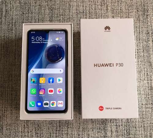 Huawei P30 Black Mint Condition
