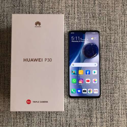 Huawei P30 Black Mint Condition