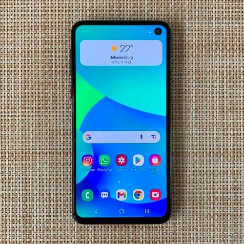 SAMSUNG GALAXY S10e PRISM BLACK 128GB - DUAL SIM