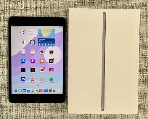 APPLE iPAD MINI 5 SPACE GREY 256GB WIFI (3 MONTH WARRANTY)