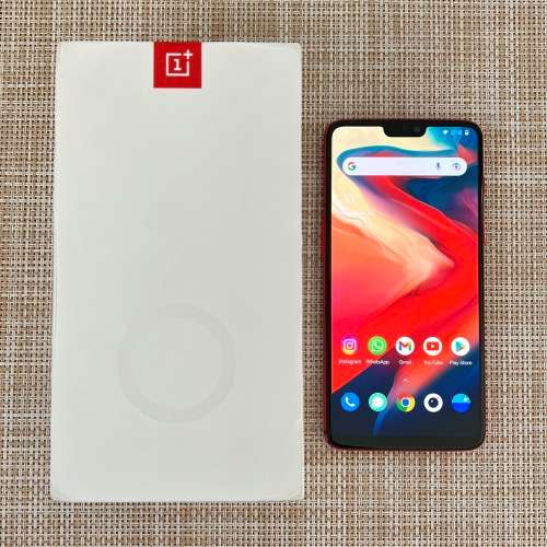OnePlus 6 Amber Red 128GB (3 Month Warranty)