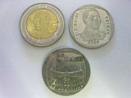 2 x Mandela Coins and Presidential Inauguration Coin