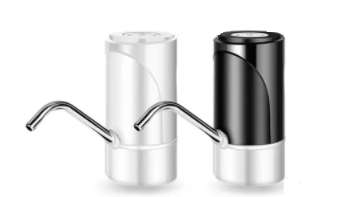 Portable Automatic USB Charging Smart Water Dispenser - Black