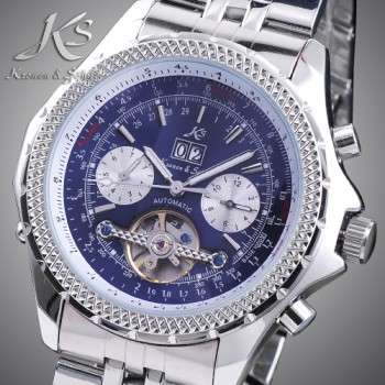 Kronen & Sohne Mechanical Vintage Tourbillion Mens Watch