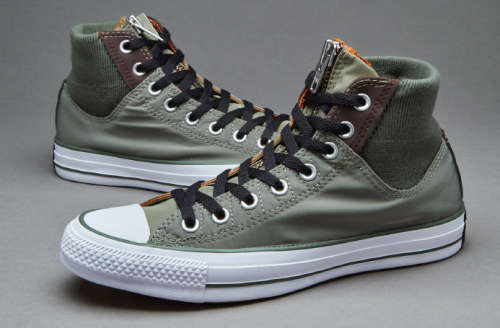 Converse All Star Chuck Taylor OLIVE MA-1ZIP NYLON