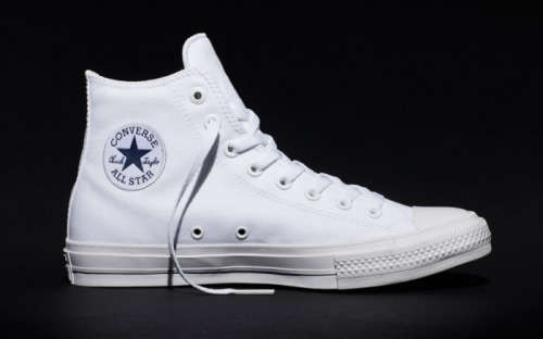 Converse All Star Chuck II White Boot SIZE 8 ONLY