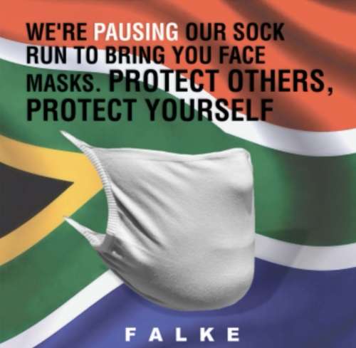 Falke Protective Face Mask White - 10 Unit Pack