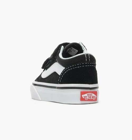 Infants Vans Old Skool V Black White