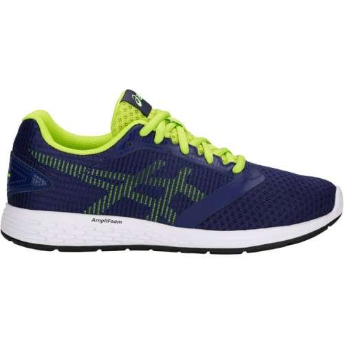 ASICS PATRIOT 10 DEEP OCEAN/FLASH YELLOW