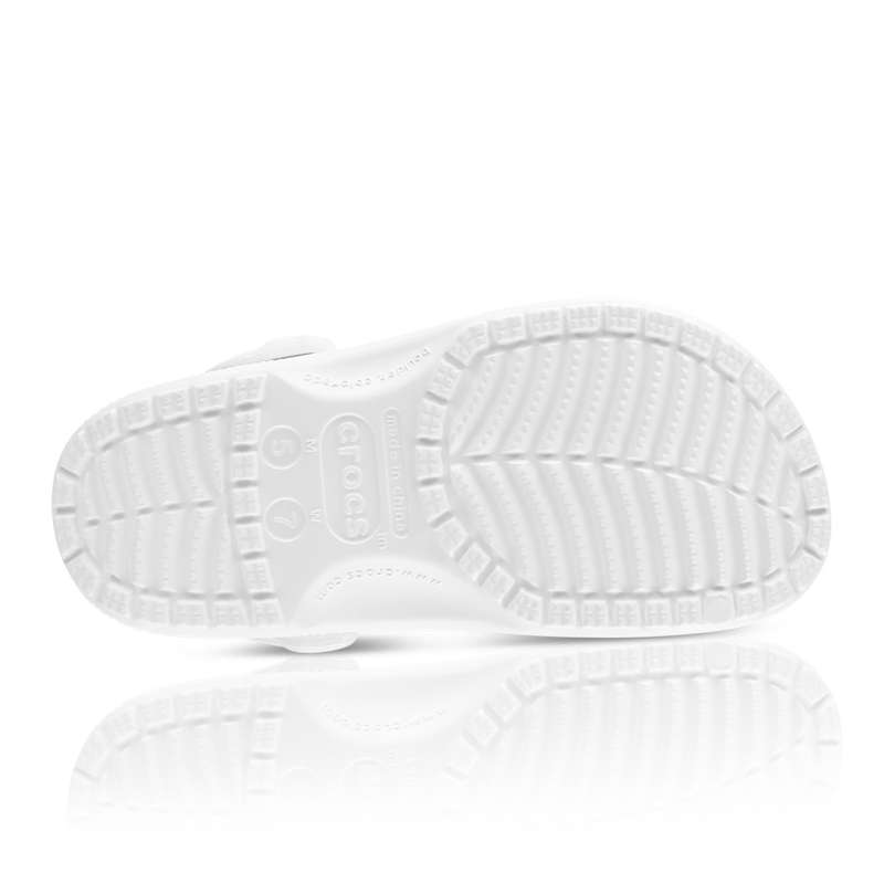 Crocs White Classic Clogs