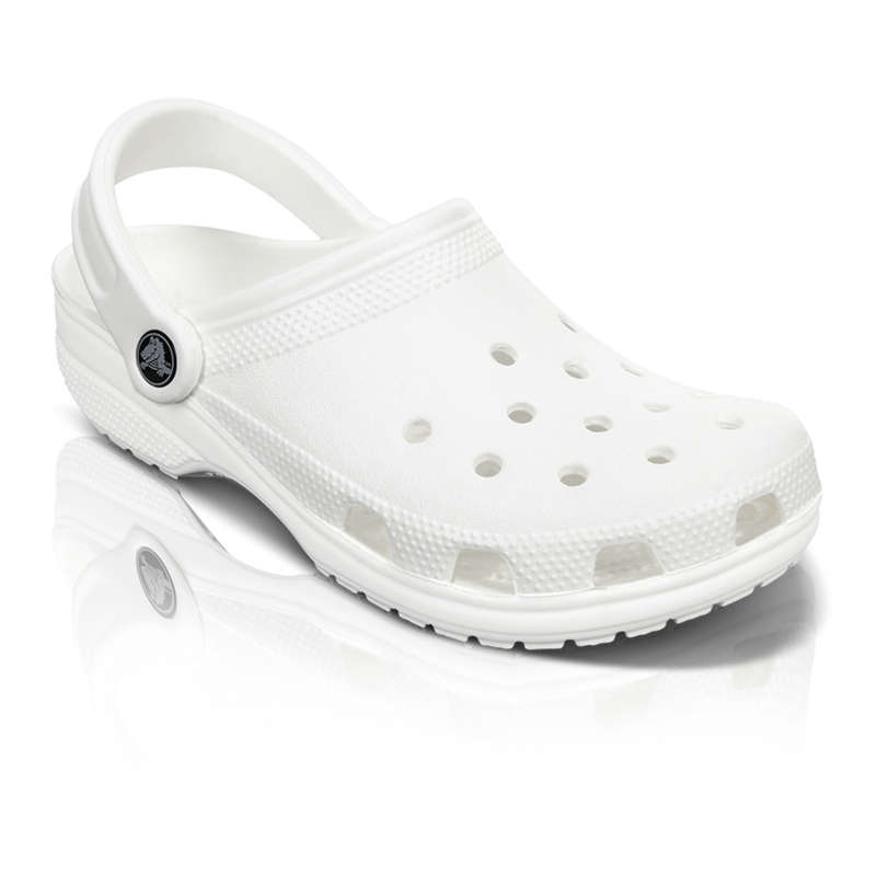 Crocs White Classic Clogs