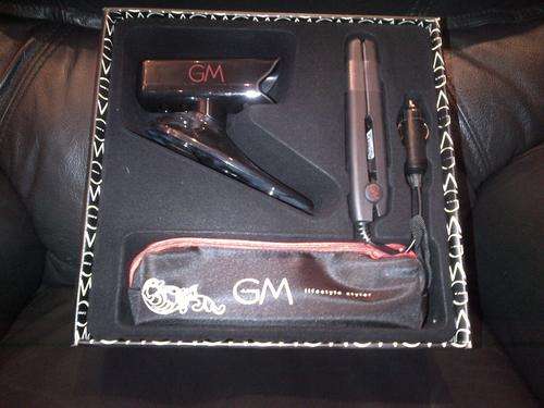 hair straightner hair iron black