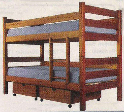 Pine Bunk Bed