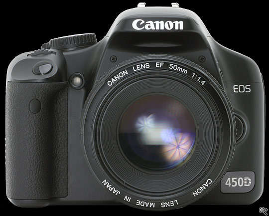 CANON 450D + 18-55mm IS LENS!