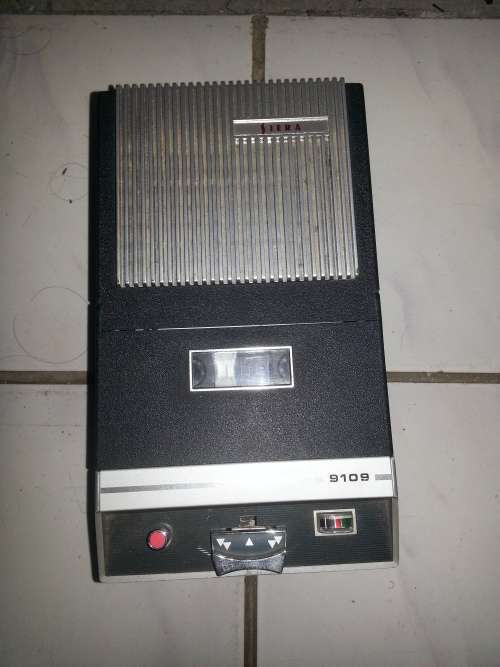 Vintage cassette tape player