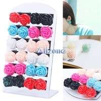 2 PAIRS FOR R1 ROSE EAR STUDS
