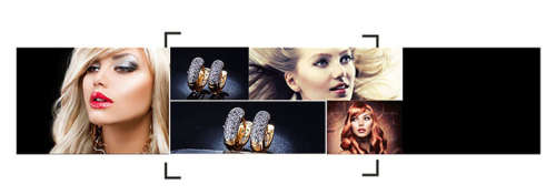 ***EXQUISITE*** ROSE GOLD PLATED EARRINGS WITH CUBIC ZIRCONIA