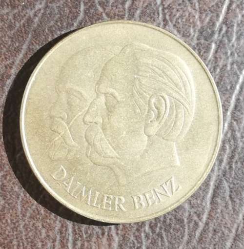 Daimler Benz 1986, 100 Year Jubilee Token (Scarce)