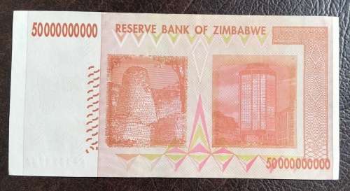 Zimbabwe, 50 Billion Dollars, 2008