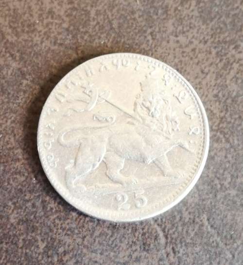 Ethiopia, (Haile Selassie) 25 Matonas, 1930 - 1931
