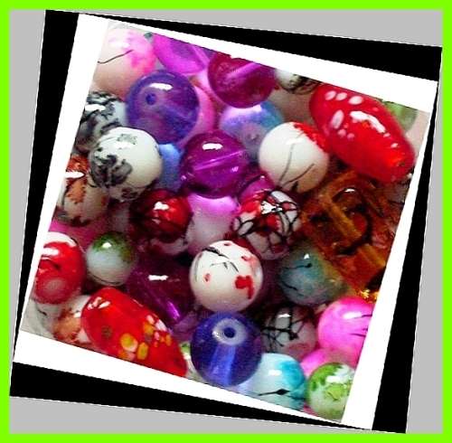 ~~~~1,2Kg~~~~ GLASS BEADS &   FINDINGS