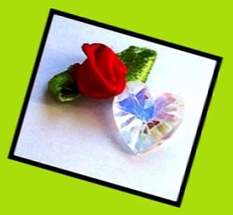 {{{REDUCED TO CLEAR}}} Assorted Findings + Swarovski Crystal Heart Pendant +Storage containers++