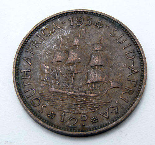 99c START 1954 Half Penny