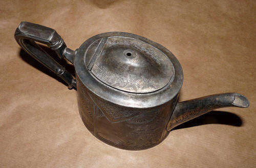 SCARCE !!!! 1892-1897 Tea/Coffee Pot made by renowned Alfred Lindley of Sheffield