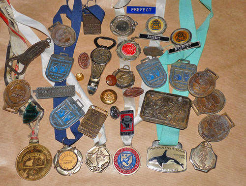 Lot of medals, fun runs, school medals ect. All for one bid