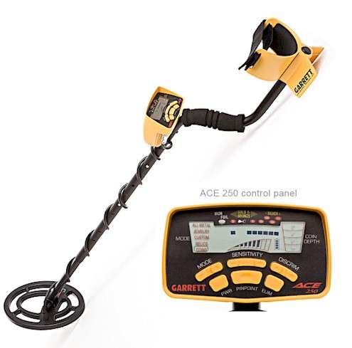 Garrett ACE 250 Metal detector - Brand New - Excellent for coins & Jewellery