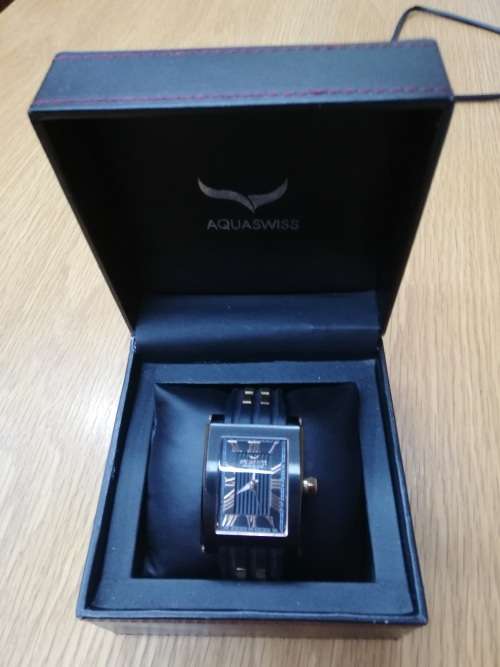 Aquaswiss Men`s Tanc G ION Infused 18k Rose Plated 47mm Watch