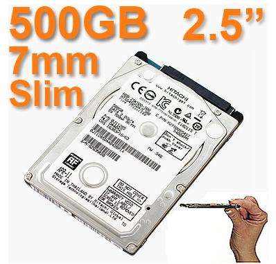 2.5" LAPTOP HARD DRIVE  500GB