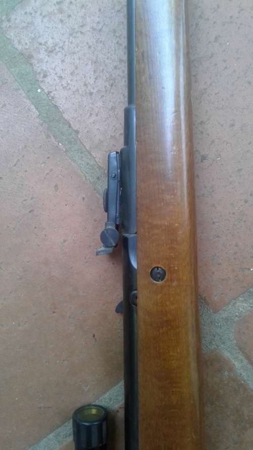 Air rifle 0.22 caliber. Gecado 50 E made in Germany