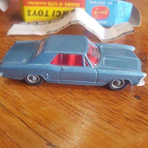 Corgi 245 Buick Riviera. Mint in original box. Not dinky matchbox