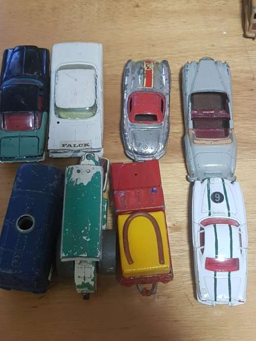 Corgi Dinky 'scrappies'  8 volvo, landrover, mercedes, etc