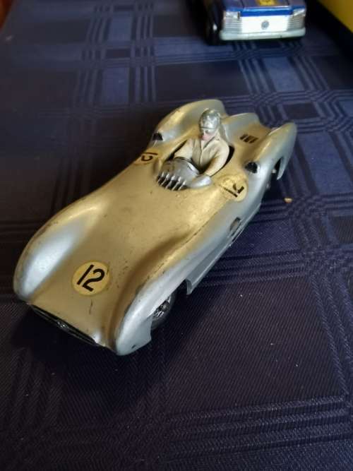 Crescent toys 1284 Mercedes racing car. Excellent. Not dinky or matchbox