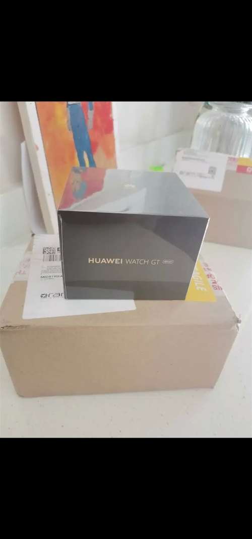 Huawei Watch GT Black Stainless Steel 46mm Still in Box(Sealed)