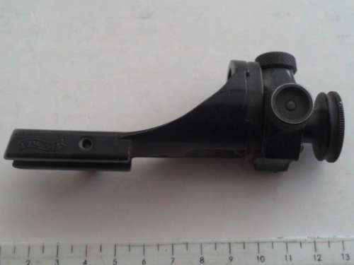 Walther .22 rifle rear sight