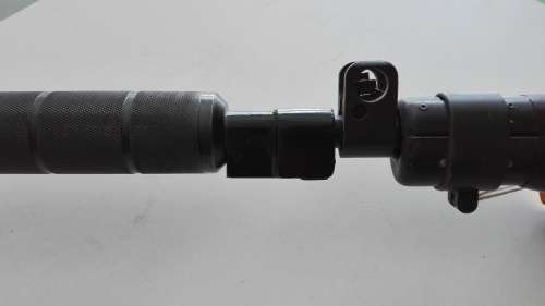 303 clip on Silener for the no 4 Lee Enfield rifle
