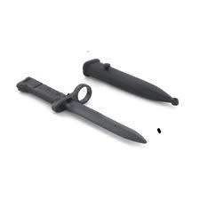 Bayonet with barrel lug adapter to fit R4 / Galil rifle.