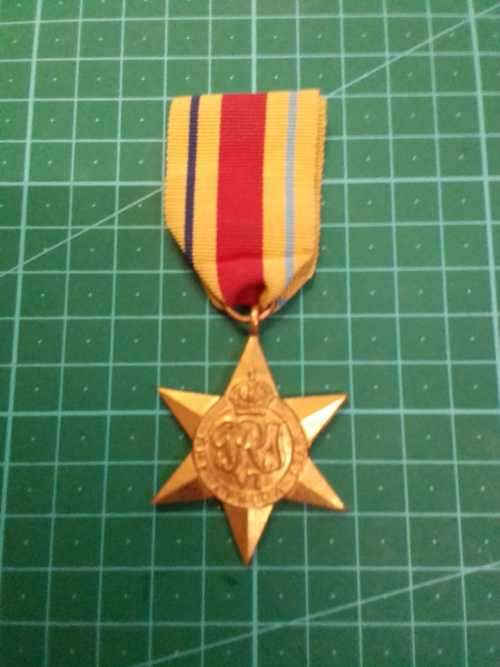 WW 2 AFRICA STAR NAMED
