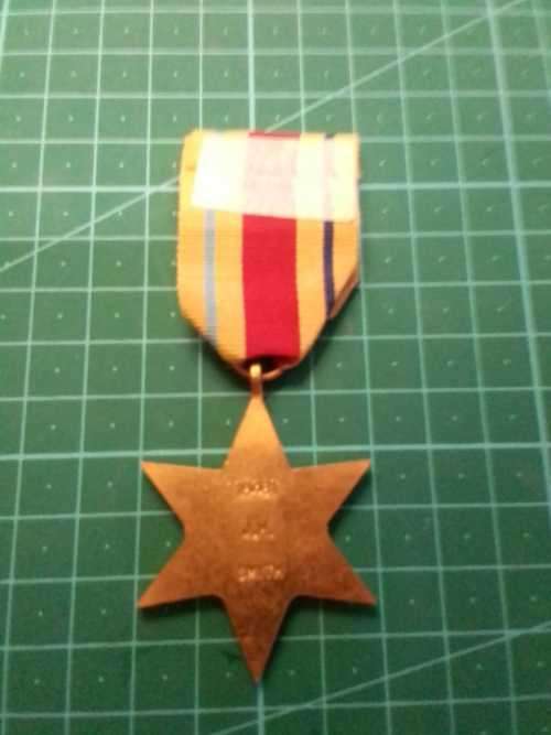WW 2 AFRICA STAR NAMED
